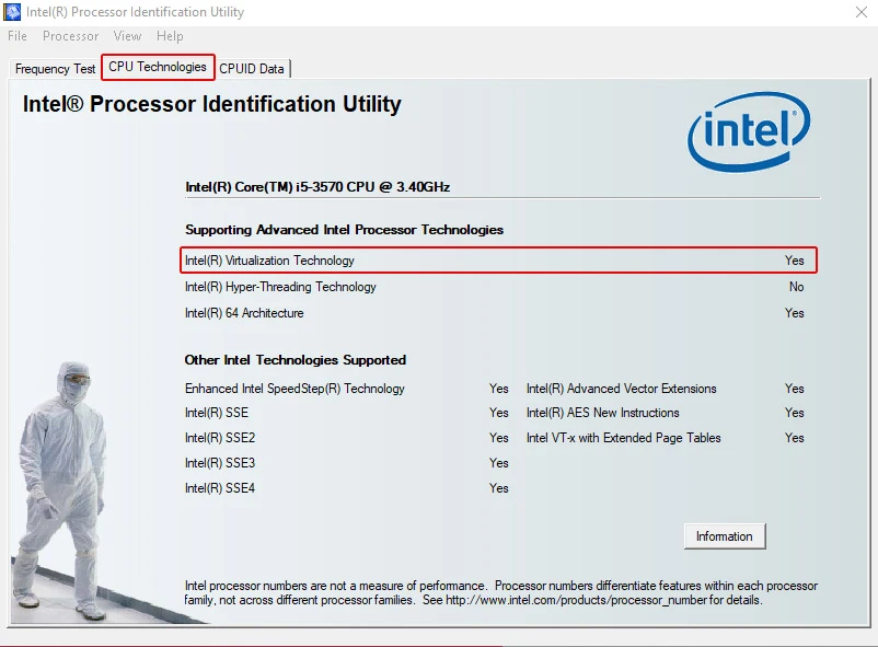 Intel Utility Program