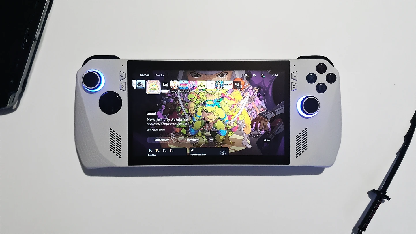 reWASD in Rog Ally Handeld