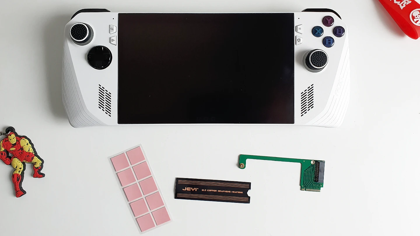 Asus Rog Ally with Upgraded SSD